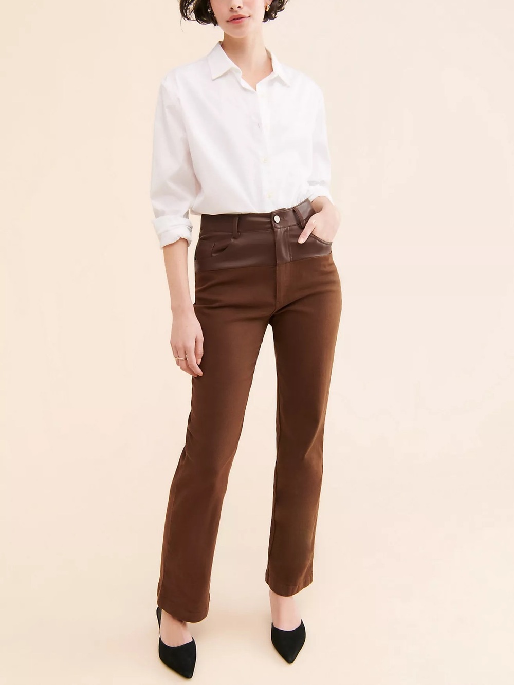 Kourt Uma Vegan Leather Pants